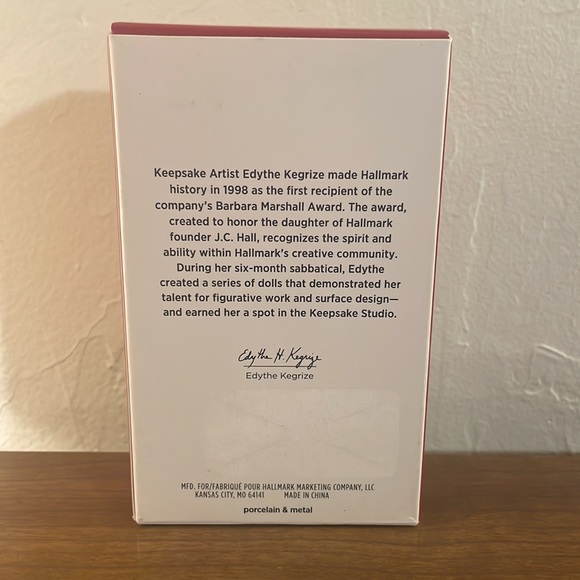 Hallmark Keepsake Christmas Ornament 2021 NEW HOME Porcelain & Metal Key - New - Picture 2 of 4